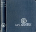 Report to Blue Ribbon Defense Panel on contract and internal auditing within the Department of Defense