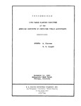 Proceedings: November 15, 1962, Ambassador East Hotel, Chicago, Illinois by American Institute of Certified Public Accountants. Long Range Planning Committee, A. Charnes, and W. W. Cooper