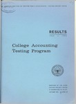 College accounting testing program bulletin no. 49; Results, 1963-1964