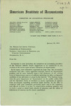 Response to invitation in any revision of National Association of Railroad and Utilities Commissioners. Committee on Depreciation. January 28, 1944