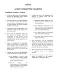 AICPA Audit Committee charter.
