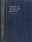 Uniform certified public accountant examinations, May 1957 to November 1959; Uniform CPA examination questions, May 1957 to November 1959