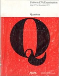 Uniform CPA examination questions May 1972 to November 1973