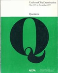 Uniform CPA examination questions May 1976 to November 1977