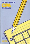 information for CPA Candidates, Seventh Edition (1985)