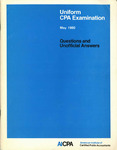 Uniform CPA Examination, May 1980, Questions and Unofficial Answers