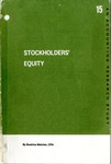 Stockholders' equity; Accounting research study no. 15