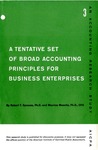 Tentative set of broad accounting principles for business enterprises; Accounting research study no. 03