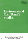 Environmental cost/benefit studies : a summary report on a workshop; Management advisory services special report