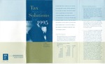 Tax saving solutions for 1995: A CPAs guide for small businesses by American Institute of Certified Public Accountants. Communications Division