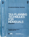 Tax-planning techniques for individuals; Studies in federal taxation 2