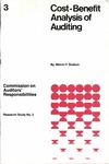 Cost-benefit analysis of auditing by Melvin F. Shakun 1928- and Commission on Auditors' Responsibilities;Cohen Commission
