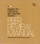 Peer review manual: instructions and checklists, revised edition 1986