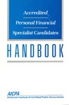Accredited personal financial specialist candidates : handbook by American Institute of Certified Public Accountants
