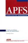 Accredited personal financial specialist candidates handbook : a guide to accreditation for the CPA financial planner by American Institute of Certified Public Accountants