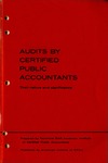 Audits by certified public accountants, their nature and significance (1962)