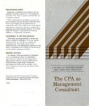 CPA as management consultant: a guide to understanding and using CPA services