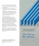 CPA as tax advisor: a guide to understanding and using CPA services