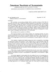 Statement of the Committee on Accounting Procedure, September 25, 1947 by American Institute of Accountants. Committee on Accounting Procedure