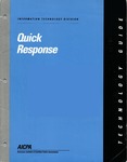 Quick response : technology guide by Kenneth D. Askelson and American Institute of Certified Public Accountants. Information Technology Division