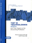 Top 10 technologies 2003 and their impact on the accounting profession