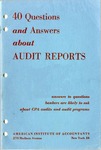 40 questions and answers about audit reports
