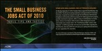 Small Business Jobs Act of 2010: tools, tips, and tactics