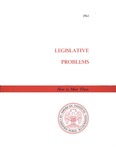 Legislative Problems -- How to Meet Them