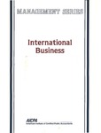 International business; Management series by Mark F. Murray