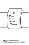 Public Service Award Winners 1990