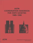 AICPA coordination handbook for state societies, 1989-1990