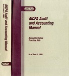 AICPA audit and accounting manual : nonauthoritative technical practice aids, as of June 1, 1999 by Robert Durak and American Institute of Certified Public Accountants. Accounting and Auditing Publications
