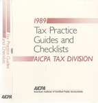 Tax practice Guides and Checklists 1989