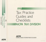 Tax practice Guides and Checklists 1991