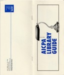 AICPA Library Guide by American Institute of Certified Public Accountants. Library Services Division