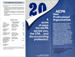 20: A Score of Ways the AICPA Serves You, the CPA... and the Accounting Profession