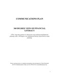 Communications Plan: 360 Degree View of Financial Literacy