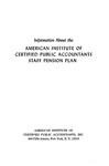 Information about the American Institute of Certified Public Accountants Staff Pension Plan by American Institute of Certified Public Accountants (AICPA)