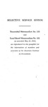 Transmittal Memorandum No. 119 and Local Board Memorandum No. 115 (as amended May 12, 1944)