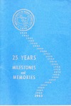 Milestones and Memories : A History of American Society of Women Accountants 1938 - 1962