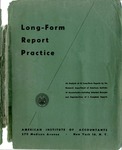 Long-Form Report Practice by American Institute of Accountants