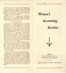 Women's Accounting Societies by American Woman's Society of Certified Public Accountants and American Society of Women Accountants