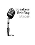 Speakers Briefing Binder