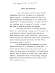 Ethics and Regulation. Address Before Ohio Society of CPAs, Cleveland, 11/20/72