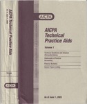 AICPA Technical Practice Aids, as of June 1, 2003, Volume 1 by American Institute of Certified Public Accountants (AICPA)
