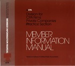 Member Information Manual