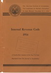 Internal Revenue Code 1954:A Twelve-Part Analysis of the New Tax Law Reprinted from the Journal of Accountancy