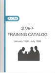 Staff Training Catalog, January 1998-July 1998