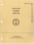 Auditor's Approach to Statistical Sampling, Volume 3. (Supplementary Section) Stratified Random Sampling