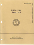 Auditor's Approach to Statistical Sampling, Volume 4. (Supplementary Section) Discovery Sampling by American Institute of Certified Public Accountants. Professional Development Division. Individual Study Program
